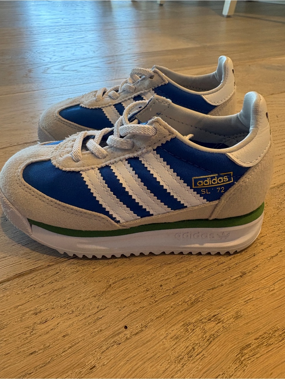 adidas SL 72 Toddler Sneakers – Blue/White – Size 7K - Picture 5 of 5